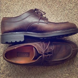 Vintage Coach Men’s Leather Loafers